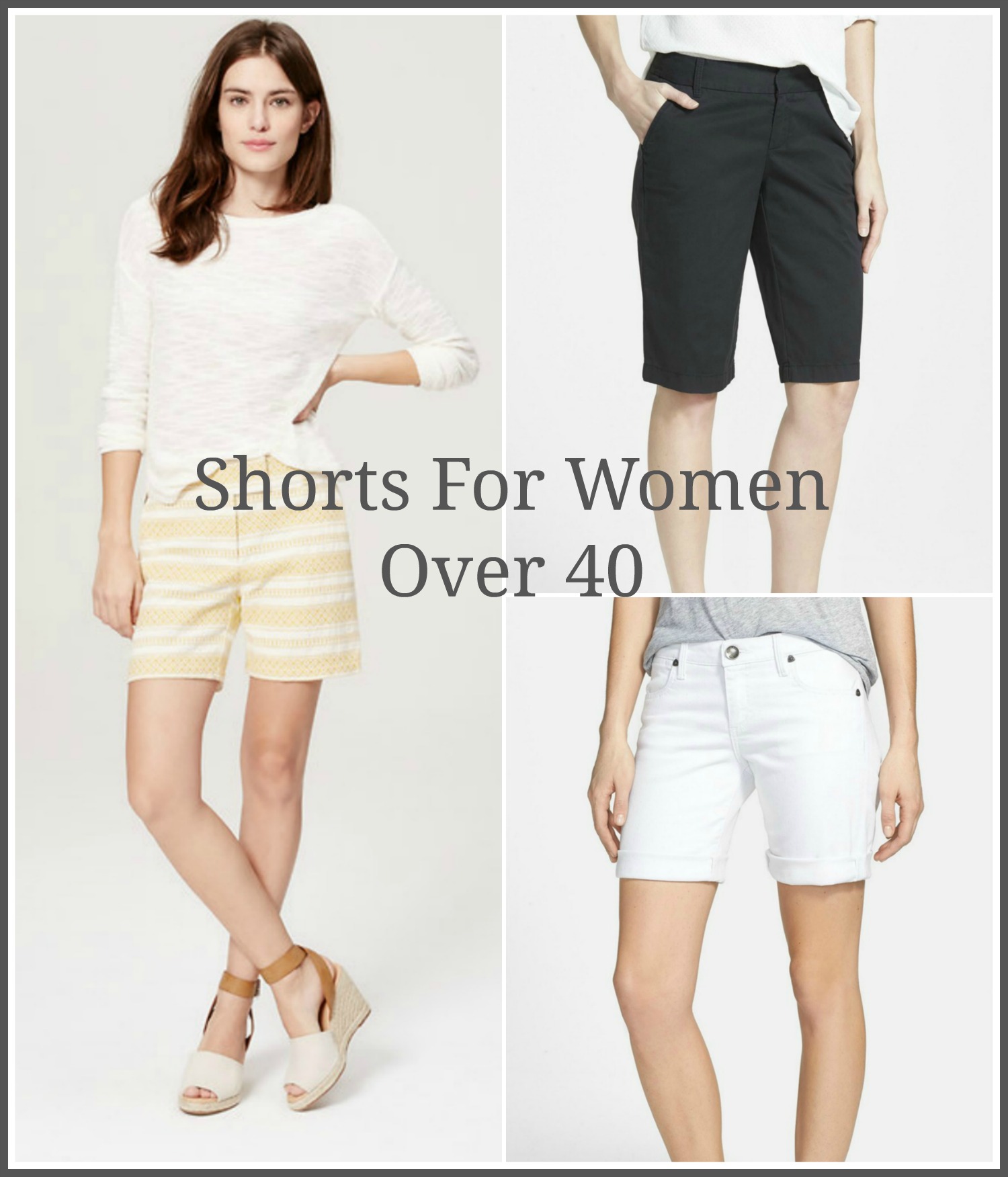 shorts for women over 40