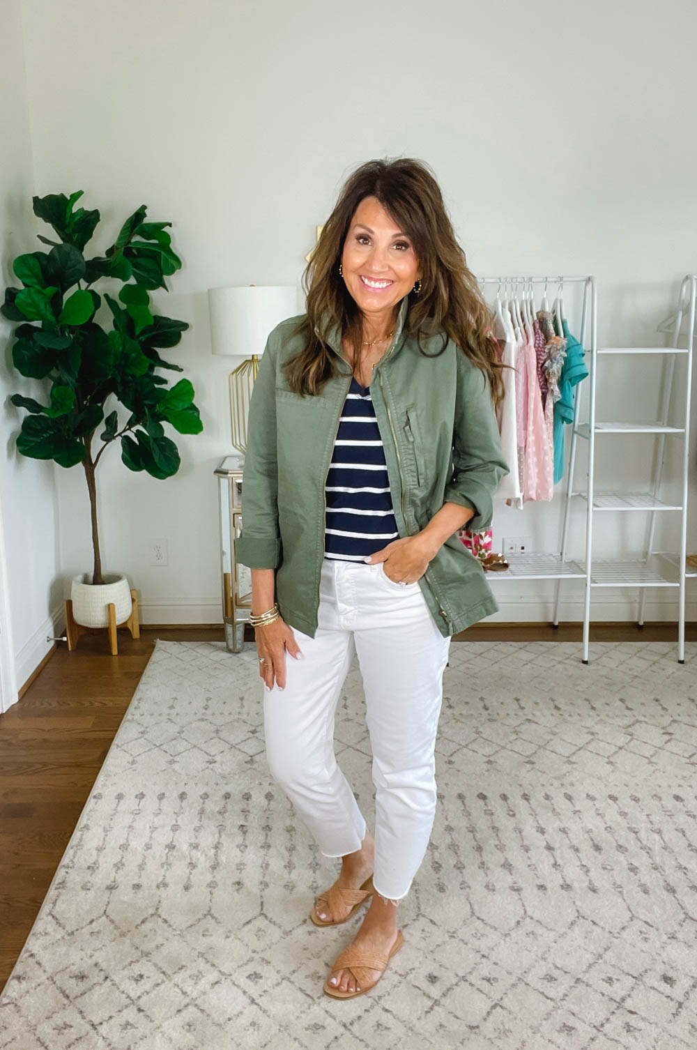 3 Ways to Style an Olive Jacket for Spring